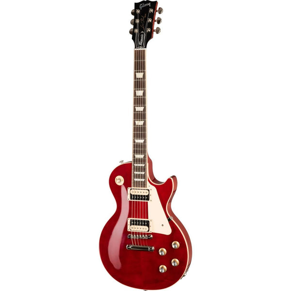 Gibson Les Paul Classic Electric Guitar-Guitar & Bass-Gibson-Translucent Cherry-Logans Pianos