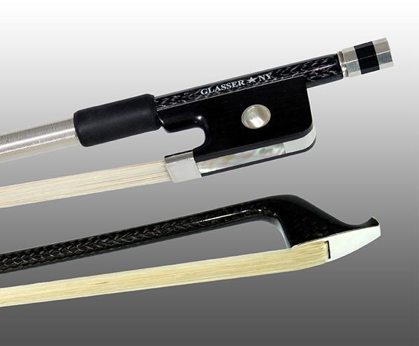 Glasser Braided Carbon Cello Bow-Orchestral Strings-Glasser-Logans Pianos