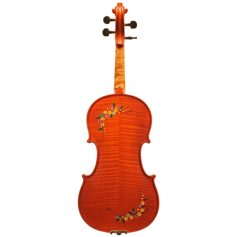 Gliga 1 Flowers Violin Outfit-Orchestral Strings-Gliga-4/4-Logans Pianos
