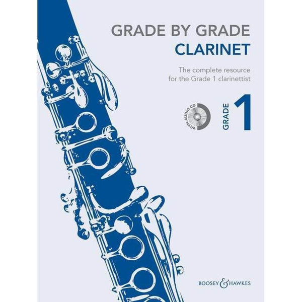 Grade By Grade - Clarinet Grade 1-Sheet Music-Boosey & Hawkes-Logans Pianos