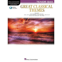 Great Classical Themes for Tenor Sax-Sheet Music-Hal Leonard-Logans Pianos