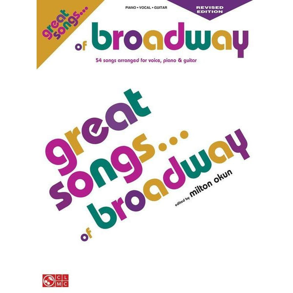 Great Songs of Broadway - Revised Edition-Sheet Music-Cherry Lane Music-Logans Pianos