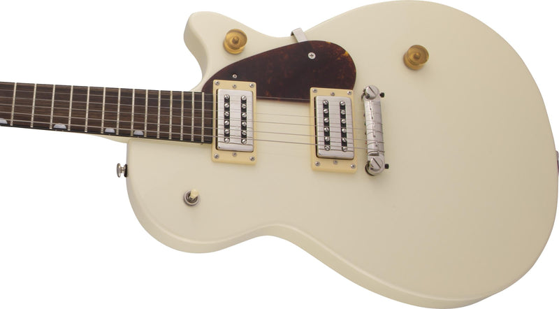 Gretsch G2210 Streamliner Junior Jet Club-Guitar & Bass-Gretsch-Vintage White-Logans Pianos