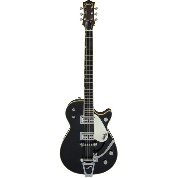 Gretsch G6128T-59 Vintage Select ’59 Duo Jet Electric Guitar-Guitar & Bass-Gretsch-Black-Logans Pianos