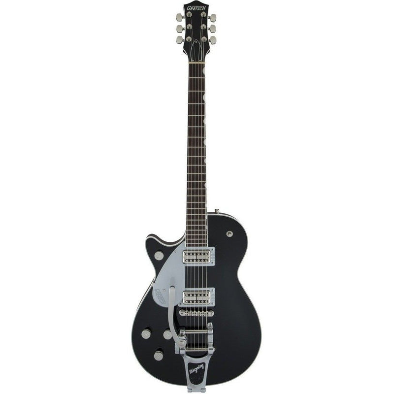 Gretsch G6128T Players Edition Jet FT Left Handed Electric Guitar-Guitar & Bass-Gretsch-Black-Logans Pianos
