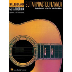 Guitar Practice Planner-Sheet Music-Hal Leonard-Logans Pianos