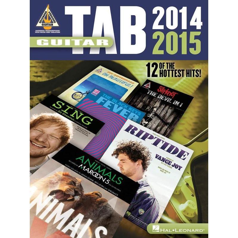 Guitar Tab 2014-2015-Sheet Music-Hal Leonard-Logans Pianos