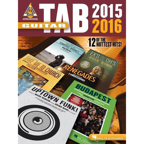 Guitar Tab 2015-2016-Sheet Music-Hal Leonard-Logans Pianos