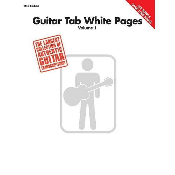 Guitar Tab White Pages Volume 1-Sheet Music-Hal Leonard-Logans Pianos