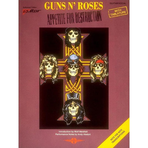 Guns N' Roses - Appetite for Destruction-Sheet Music-Cherry Lane Music-Logans Pianos