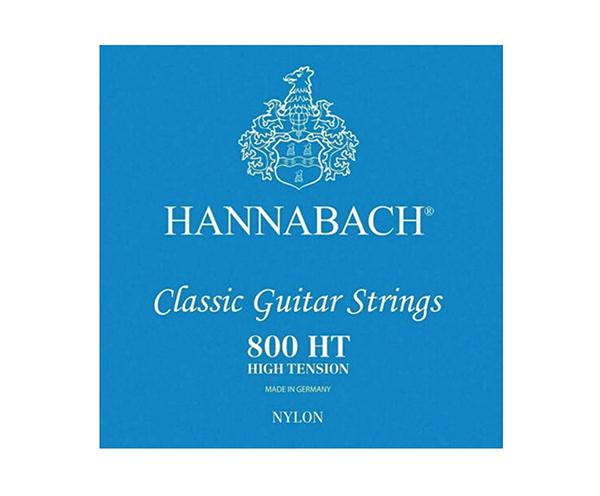 HANNABACH CLASSICAL 800HT SET - BLUE (HIGH TENSION)-Guitar & Bass-Hannabach-Logans Pianos
