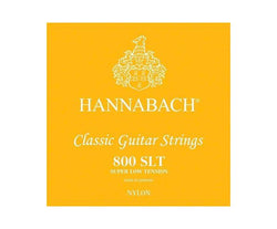HANNABACH CLASSICAL 800SLT SET - YELLOW (SUPER LOW TENSION)-Guitar & Bass-Hannabach-Logans Pianos