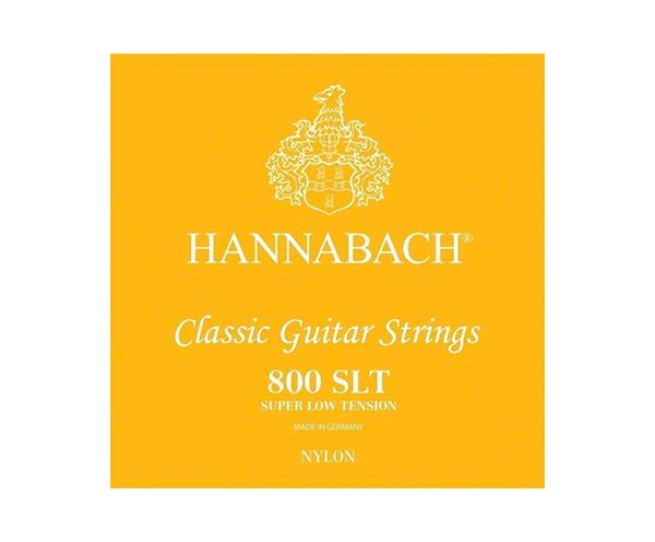 HANNABACH CLASSICAL 800SLT SET - YELLOW (SUPER LOW TENSION)-Guitar & Bass-Hannabach-Logans Pianos