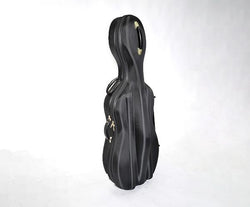 HQ Hard Cello Bag-Orchestral Strings-HQ-Black-4/4-Logans Pianos