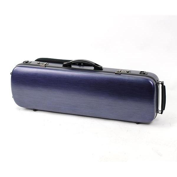 HQ Polycarbonate Oblong Violin Case-Orchestral Strings-HQ-Champagne-Logans Pianos