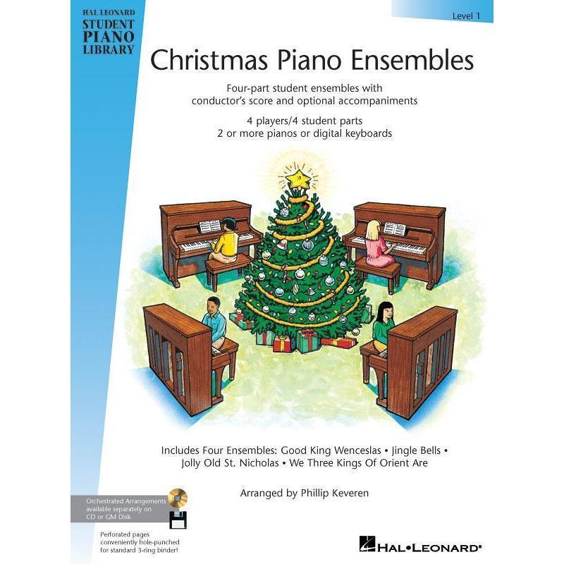 Hal Leonard Christmas Piano Ensembles - Level 1-Sheet Music-Hal Leonard-Logans Pianos