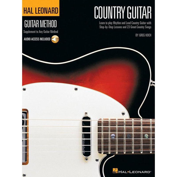 Hal Leonard Country Guitar Method-Sheet Music-Hal Leonard-Logans Pianos