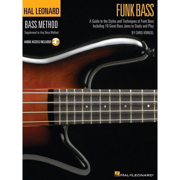 Hal Leonard Funk Bass Method-Sheet Music-Hal Leonard-Logans Pianos