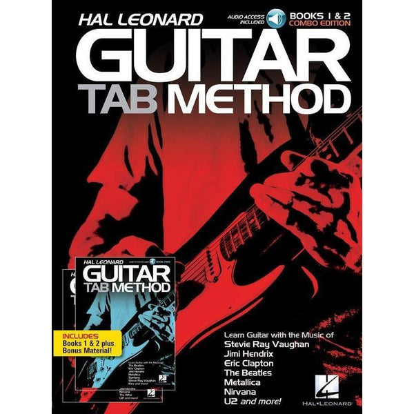 Hal Leonard Guitar Tab Method - Books 1 & 2 Combo Edition-Sheet Music-Hal Leonard-Logans Pianos