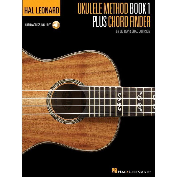 Hal Leonard Ukulele Method Book 1 Plus Chord Finder-Sheet Music-Hal Leonard-Logans Pianos