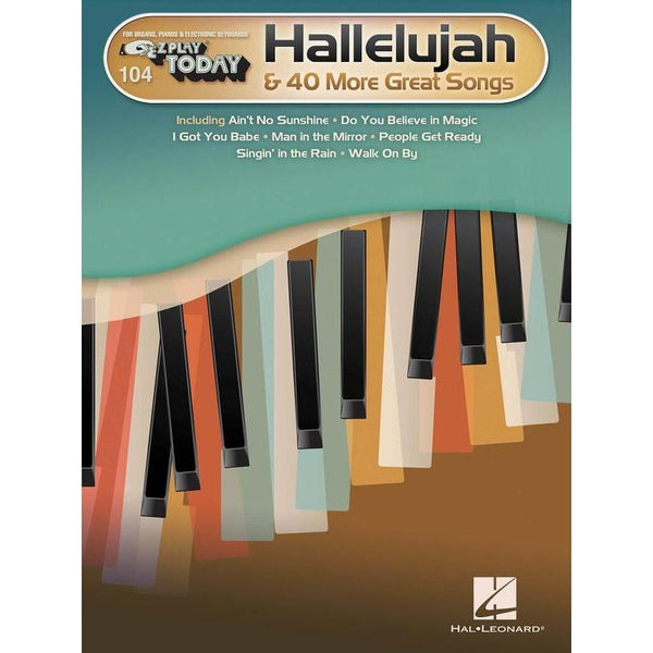 Hallelujah & 40 More Great Songs-Sheet Music-Hal Leonard-Logans Pianos