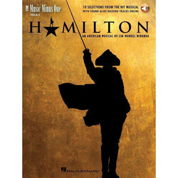 Hamilton - 10 Selections from the Hit Musical-Sheet Music-Music Minus One-Logans Pianos