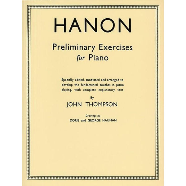 Hanon Preliminary Exercises for Piano-Sheet Music-Willis Music-Logans Pianos