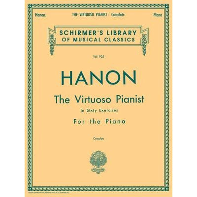Hanon - The Virtuoso Pianist in 60 Exercises - Complete-Sheet Music-G. Schirmer Inc.-Logans Pianos