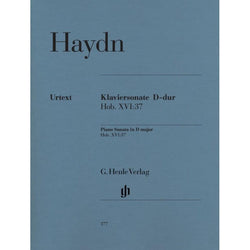 Haydn Piano Sonata D major Hob XVI 37-Sheet Music-G. Henle Verlag-Logans Pianos