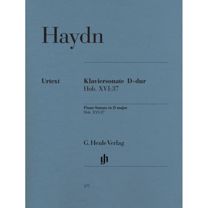 Haydn Piano Sonata D major Hob XVI 37-Sheet Music-G. Henle Verlag-Logans Pianos
