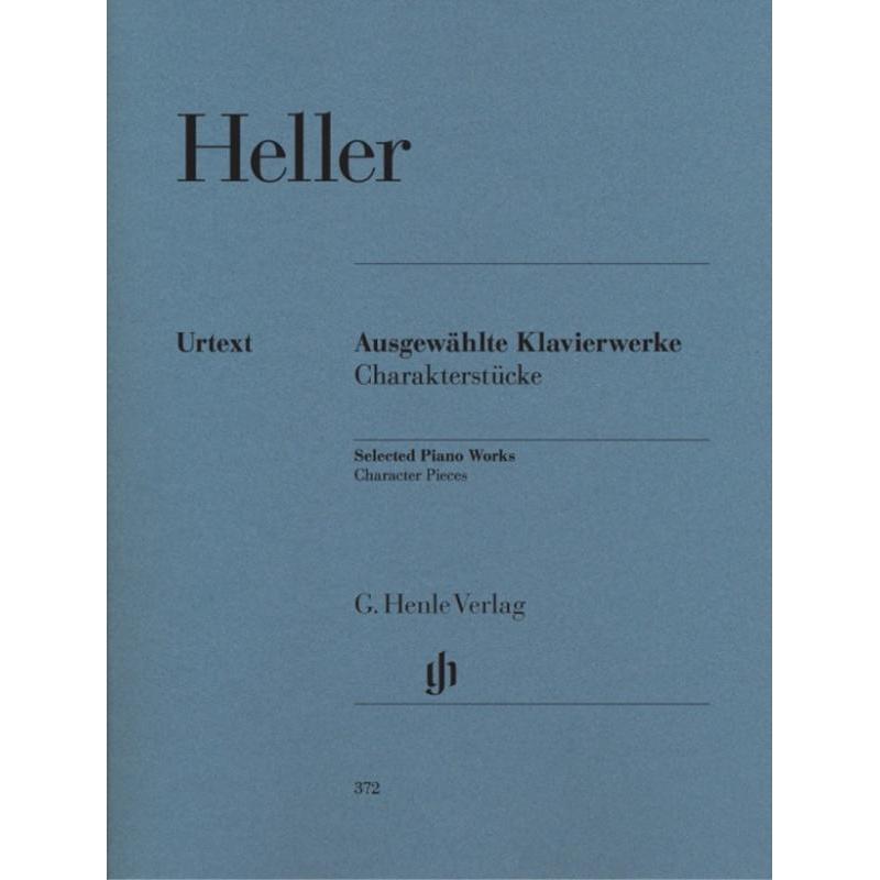 Heller - Selected Piano Works (Character Pieces)-Sheet Music-G. Henle Verlag-Logans Pianos