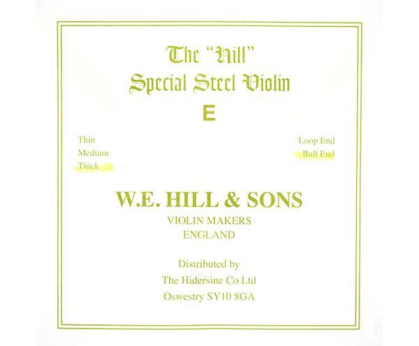 Hill Special Violin Strings - Single E-Orchestral Strings-Hill-Thick-Ball-Logans Pianos