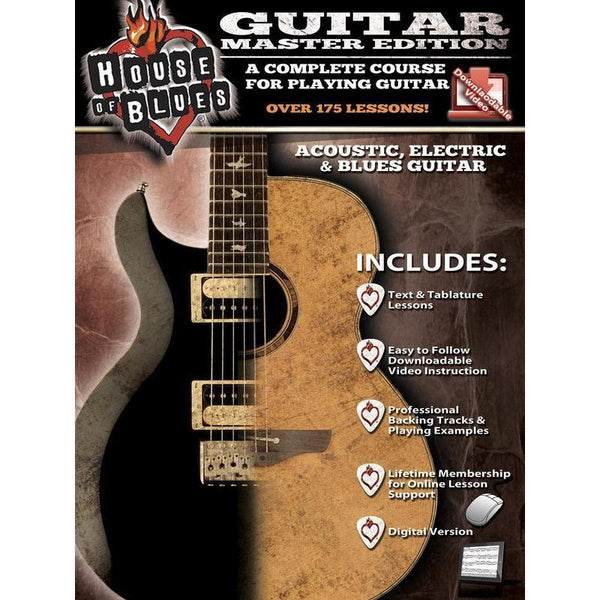 House of Blues Guitar - Master Edition-Sheet Music-Rock House-Logans Pianos