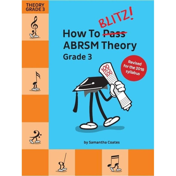 How To Blitz ABRSM Theory Grade 3 2018 Edition-Sheet Music-Chester Music-Logans Pianos