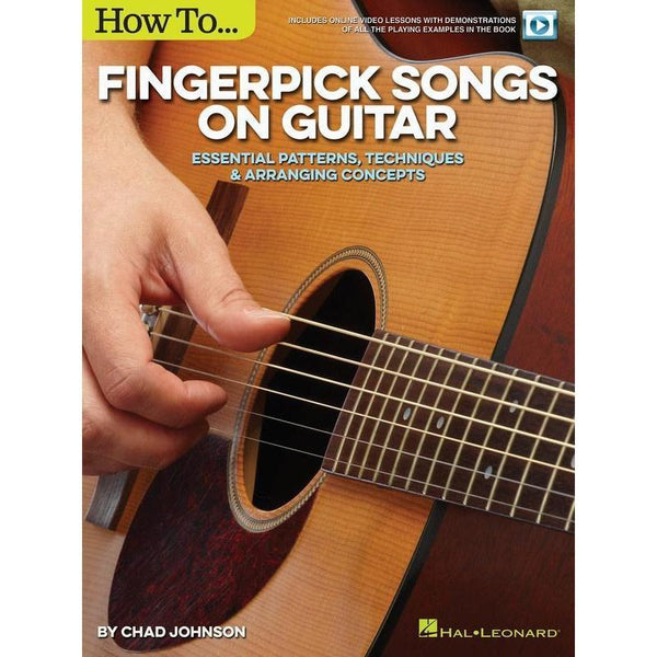 How to Fingerpick Songs on Guitar-Sheet Music-Hal Leonard-Logans Pianos