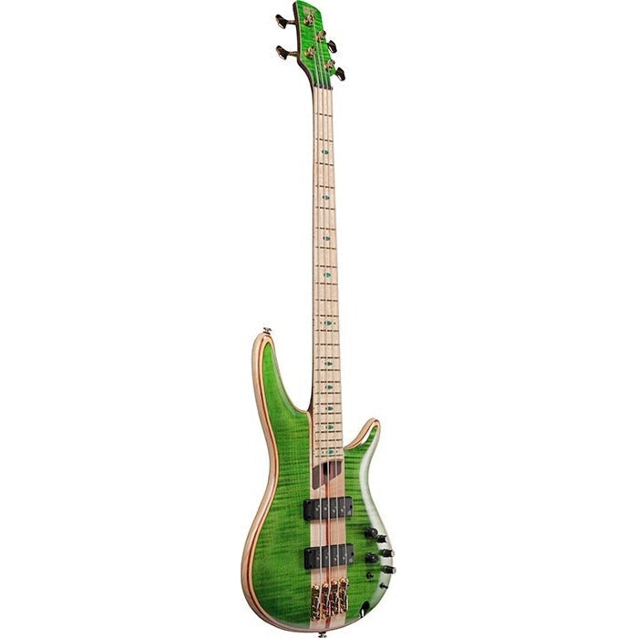 Ibanez SR4FMDX Bass Guitar-Guitar & Bass-Ibanez-Emerald Green Low Gloss-Logans Pianos