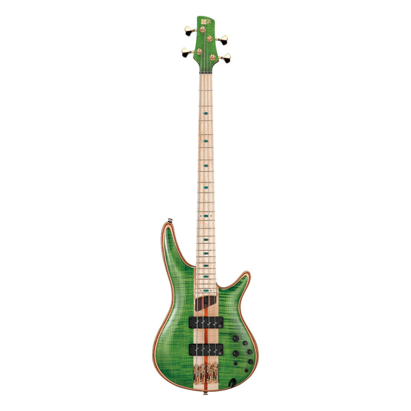 Ibanez SR4FMDX Bass Guitar-Guitar & Bass-Ibanez-Emerald Green Low Gloss-Logans Pianos