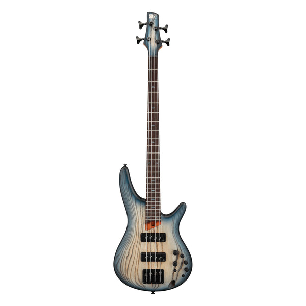 Ibanez SR600E Bass Guitar-Guitar & Bass-Ibanez-Cosmic Blue Starburst Flat-Logans Pianos