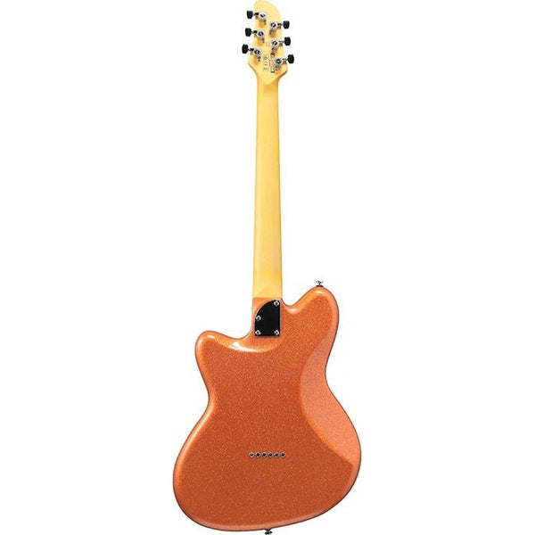 Ibanez Yvette Young YY20 Electric Guitar +FREE XTREME HARD CASE-Guitar & Bass-Ibanez-Orange Cream Sparkle-Logans Pianos