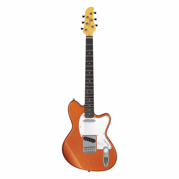 Ibanez Yvette Young YY20 Electric Guitar +FREE XTREME HARD CASE-Guitar & Bass-Ibanez-Orange Cream Sparkle-Logans Pianos