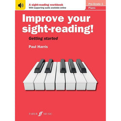 Improve Your Sight-Reading! Piano, Pre-Grade 1-Sheet Music-Faber Music-Logans Pianos