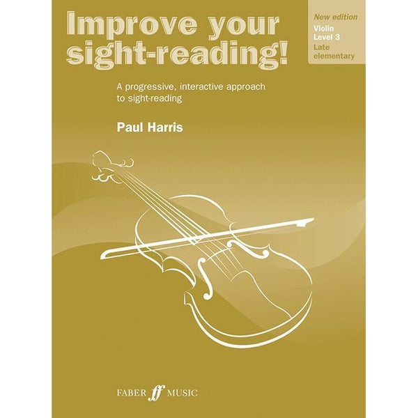 Improve Your Sight-Reading! Violin, Level 3-Sheet Music-Faber Music-Logans Pianos