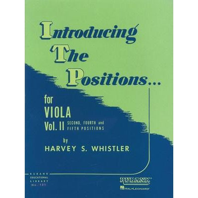 Introducing the Positions for Viola - Book 2-Sheet Music-Rubank Publications-Logans Pianos
