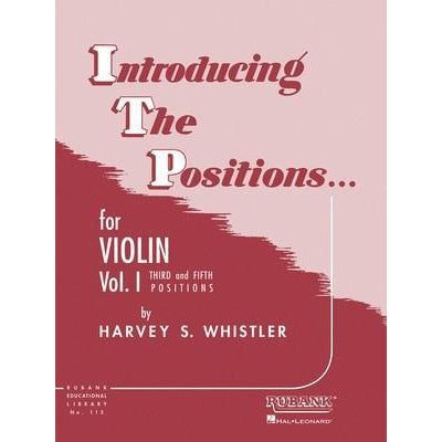Introducing the Positions for Violin - Book 1-Sheet Music-Rubank Publications-Logans Pianos