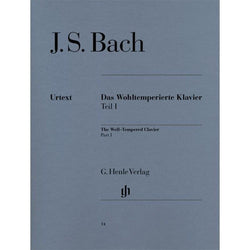 J. S. Bach - The Well-Tempered Clavier, Part I-Sheet Music-G. Henle Verlag-Logans Pianos