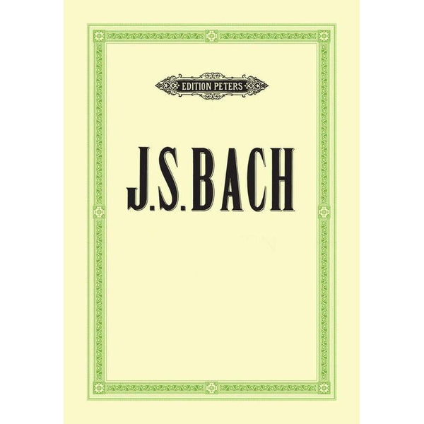 J. S. Bach - Violin Sonatas Vol. 3-Sheet Music-Edition Peters-Logans Pianos