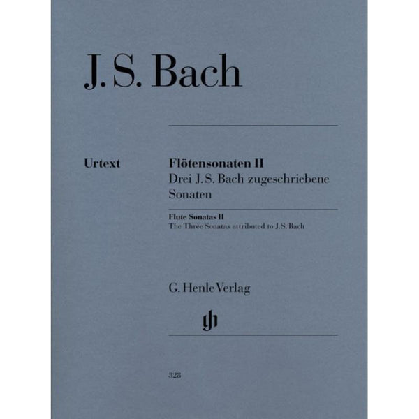 J.S. Bach - Flute Sonatas Vol. 2 Henle Urtext-Sheet Music-G. Henle Verlag-Logans Pianos
