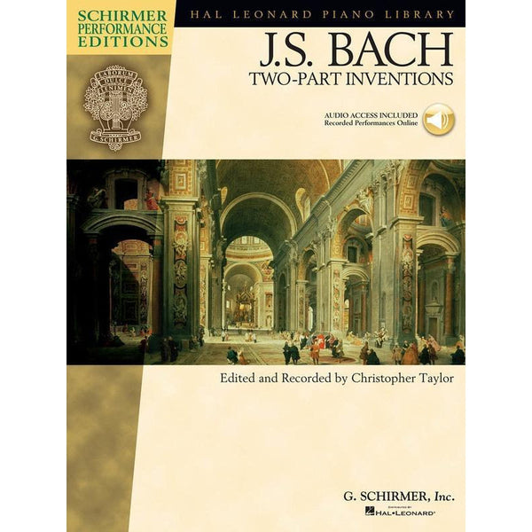 J.S. Bach - Two-Part Inventions-Sheet Music-Hal Leonard Australia-Logans Pianos