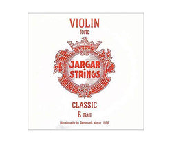 Jargar Classic Forte Red Violin Strings - Single E-Orchestral Strings-Jargar-4/4-Logans Pianos