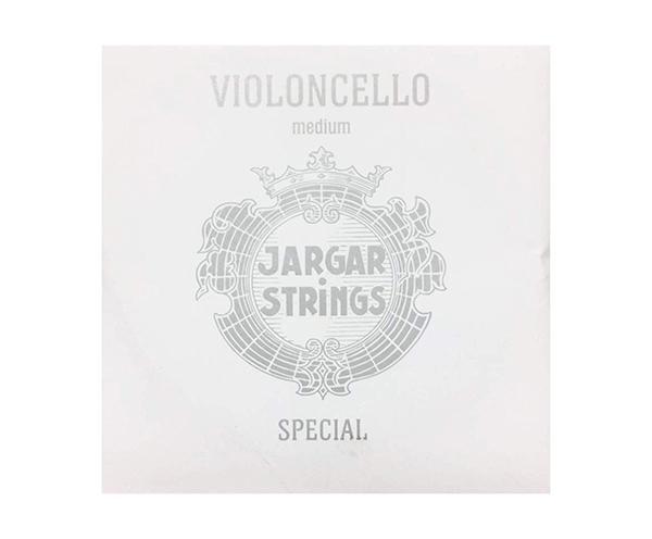 Jargar Special Medium Blue Cello Strings - Single D-Orchestral Strings-Jargar-4/4-Logans Pianos
